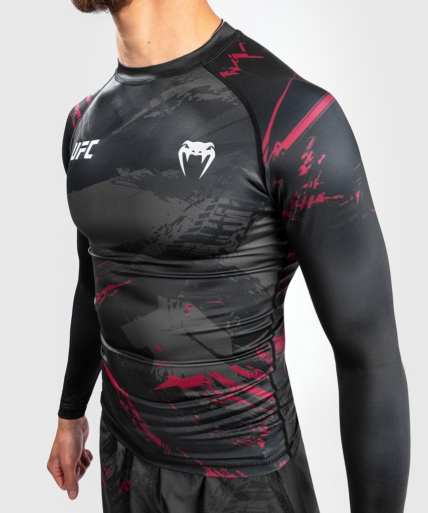 Venum Rash Guard UFC Authentic Fight Week 2.0 Performance, langarm